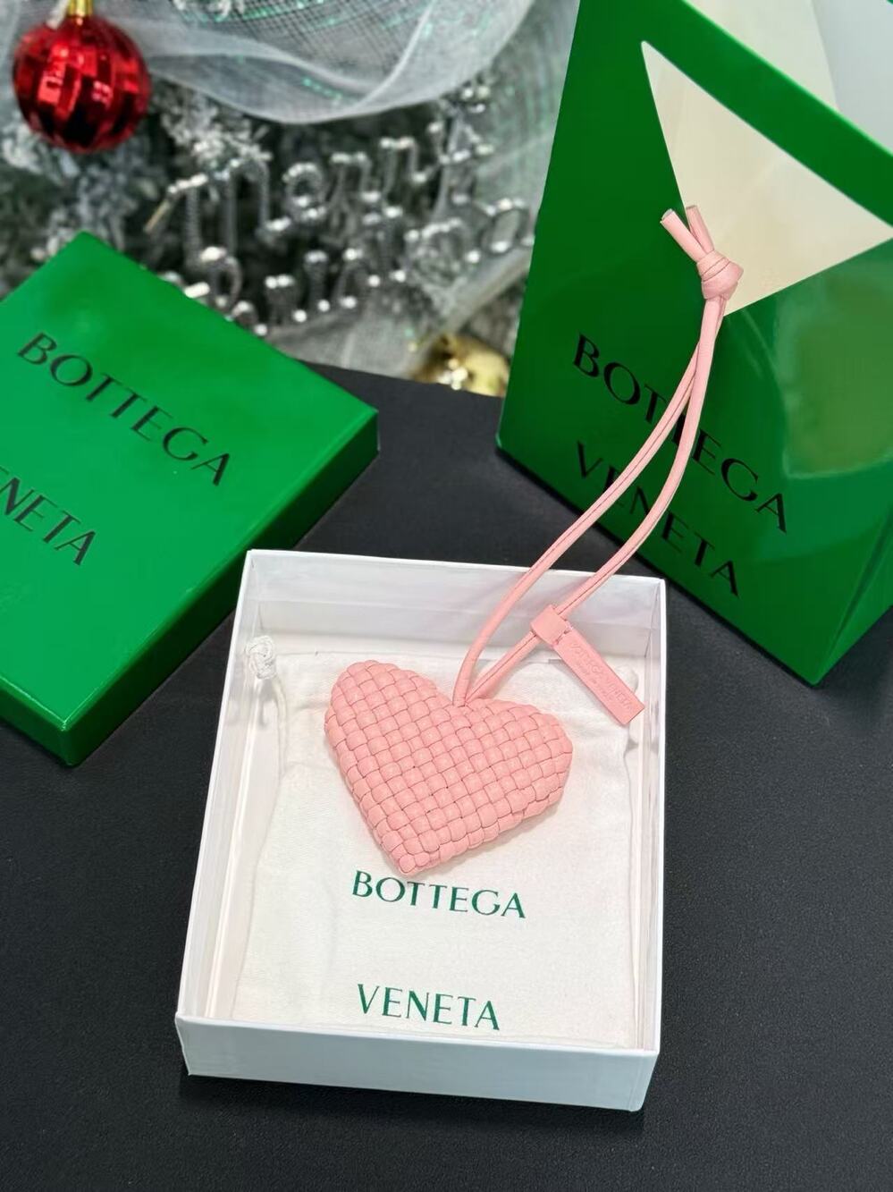 Bottega Veneta Heart Charm
